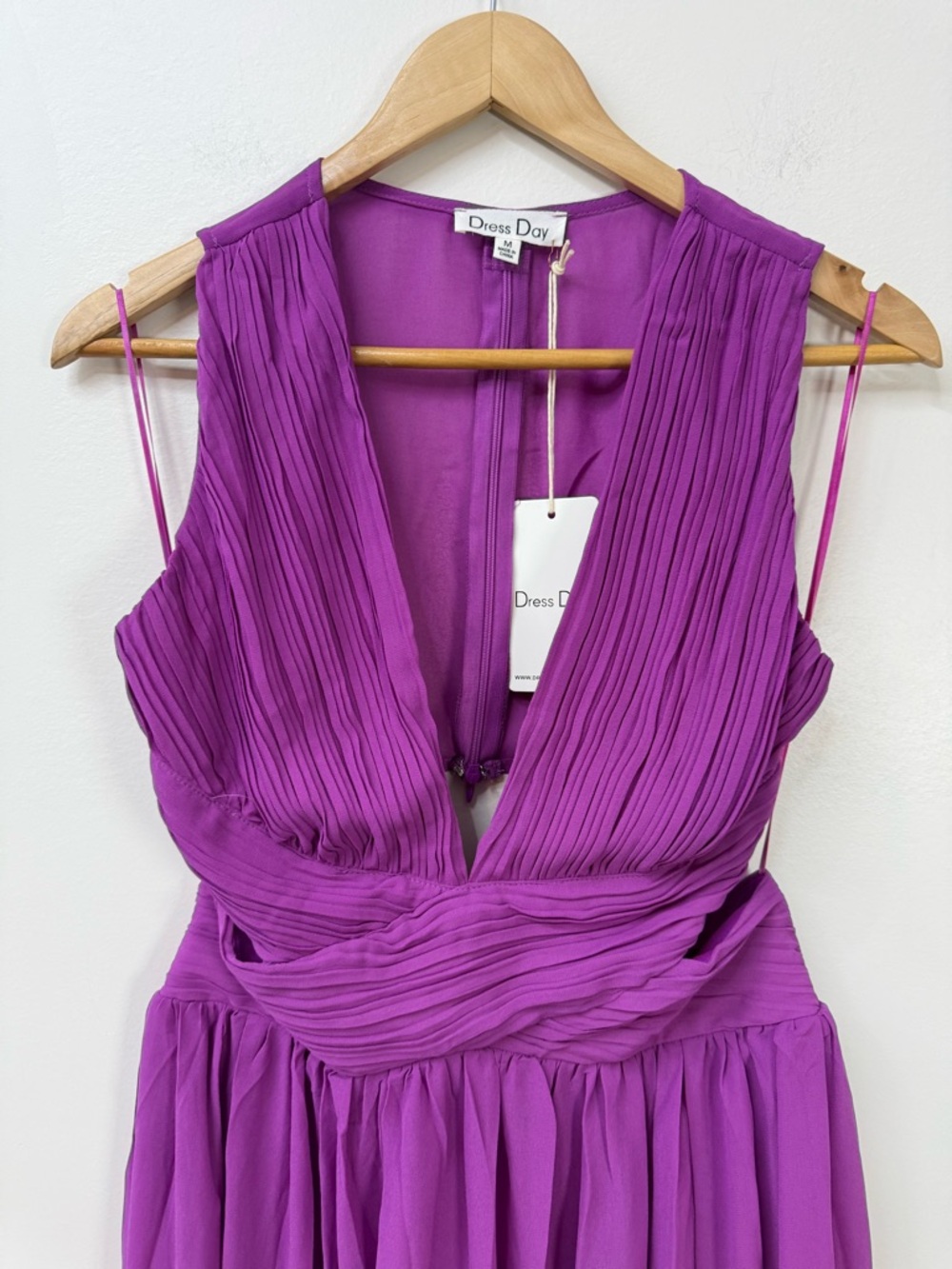 Sleeveless Juniors Prom Dresses Long Ruched Chiffon formal size M - Picture 3 of 12